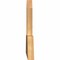 Ekena Millwork Portland Timber Gable Bracket, Western Red Cedar, 36"W x 15"H x 1 1/2"D x 5 1/2"F, 10/12 Pitch GBW036X15X0206POR00SWR - alternate 3